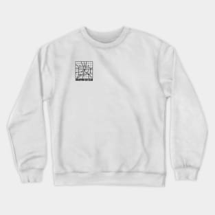 All Black Small Logo Crewneck Sweatshirt